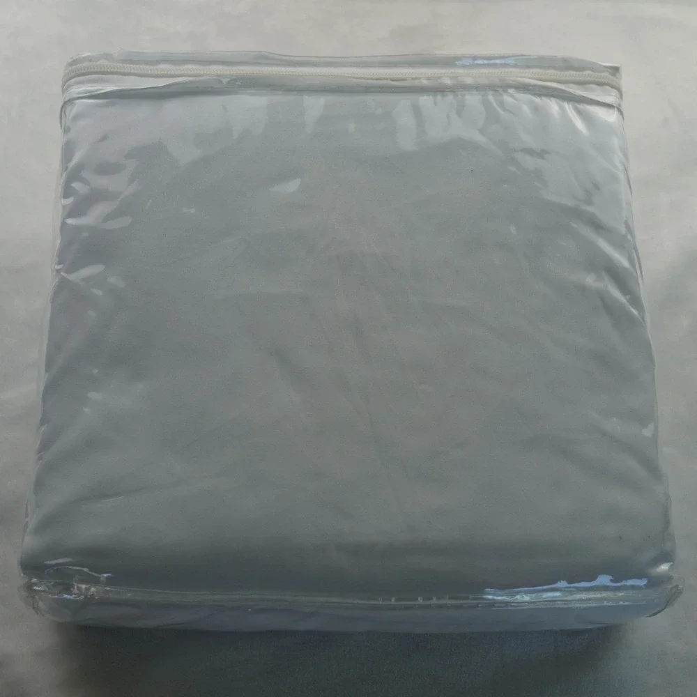 Nestl‎ White Full Duvet Cover Set 3-Piece Microfiber Bedding NWT